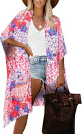 Moss Rose Women Summer Bikini Kimono Bathing Suit Cover Ups for Swimwear