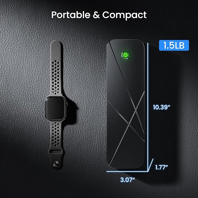 Portable Printers Wireless for Travel, Inkless Printer for Phone & Laptop, Thermal Bluetooth Small Compact Mobile Printer for Home Use, Support 8.5" X 11" US Letter & A4 Size