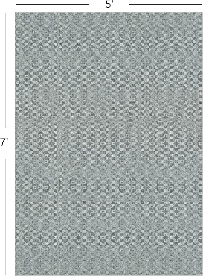 LINLA Dual Surface Felt+Rubber Non-Slip Rug Pad, 5'x7', 1/4" Thick, Strong Grip Cushioning Support Pad, Double-Side Anti-Skid, Safe for All Floor and Finishes, Extra Comfort