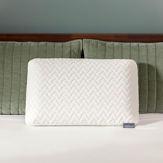 Tempur-Pedic TEMPUR-Cloud Pillow, Standard-2-Pack, Standard, White 2 Count
