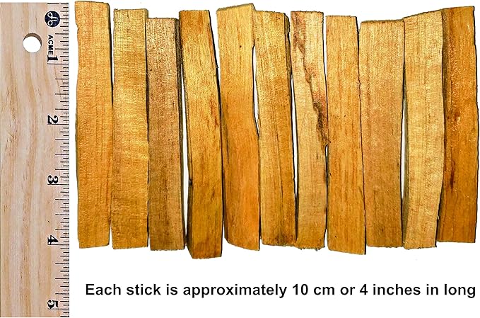 1 Pound. Palo Santo Smudging Sticks, High Resin Palo Santo, Holy Wood. Premium Certified Authentic, Wild Harvested Incense Stick for Purifying, Cleansing, Healing, Meditation and Stress Relief