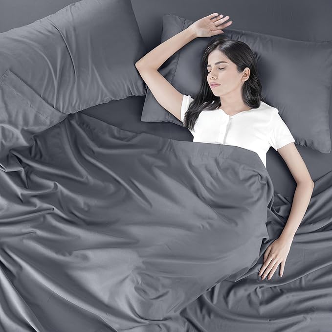 Utopia Bedding Full Bed Sheets Set - Pack of 10 Sheet Sets - Perfect for Spa, Hotel, & Guest Bedroom - Brushed Microfiber - Shrinkage and Fade Resistant - Easy Care (Grey)