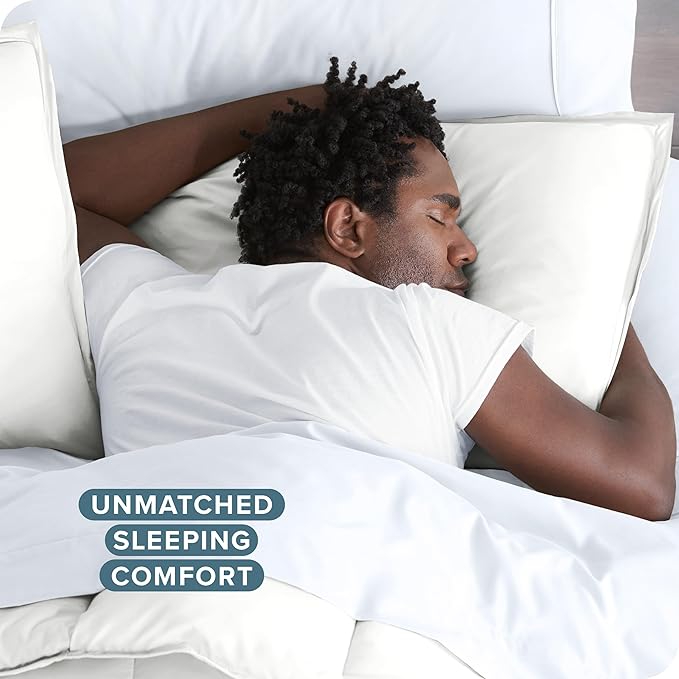 Bare Home Bedding Duvet Cover Full Size - Premium 1800 Super Soft Collection - Lightweight, Cooling - Soft Breathable Bedding Duvet Cover (Full, Cream)