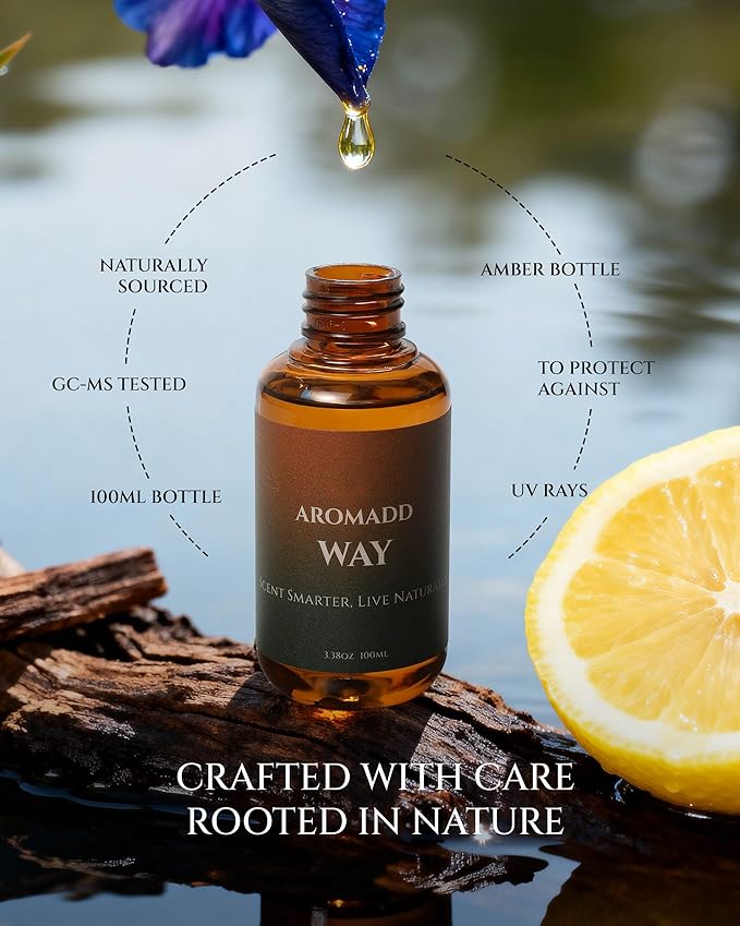 AROMADD Way Diffuser Oil Inspired by Luxury Hotel Scent 3.38 Fl Oz (100ml), Aroma Diffuser & Hotel Fragrance Diffuser Oil, Essential Oil Diffuser for Aromatherapy, Long-Lasting