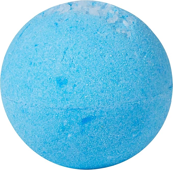 ANIHANA Bath Bombs with Coconut Oil, Paraben Free, Hand-Crafted Luxury Fizzers, Refreshing Blue Ocean Scent, 6.3 oz Each, 3 Pack