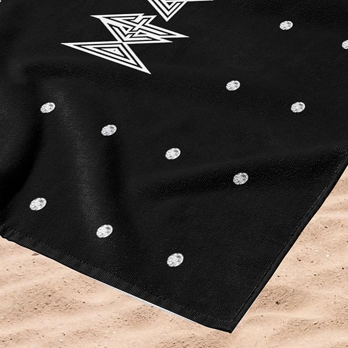 Northwest Def Leppard Sugar Beach Towel, Rock and Roll Pool and Bath Towel, Soft and Absorbent, Quick Dry, 30 x 60 inches