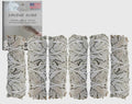SOUL STICKS 4 Inch 6-Pack Organic California White Sage Smudge Sticks Bulk for Home Cleansing, Negative Energy Removal, Good Energy Meditation & Smudging Rituals | Pure Sage Bundles