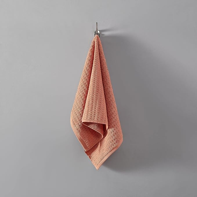 Tommy Bahama - Bath Towels, Soft & Highly Absorbent Bathroom Essentials, Oeko-Tex Certified (Northern Pacific Orange, 6-Piece)