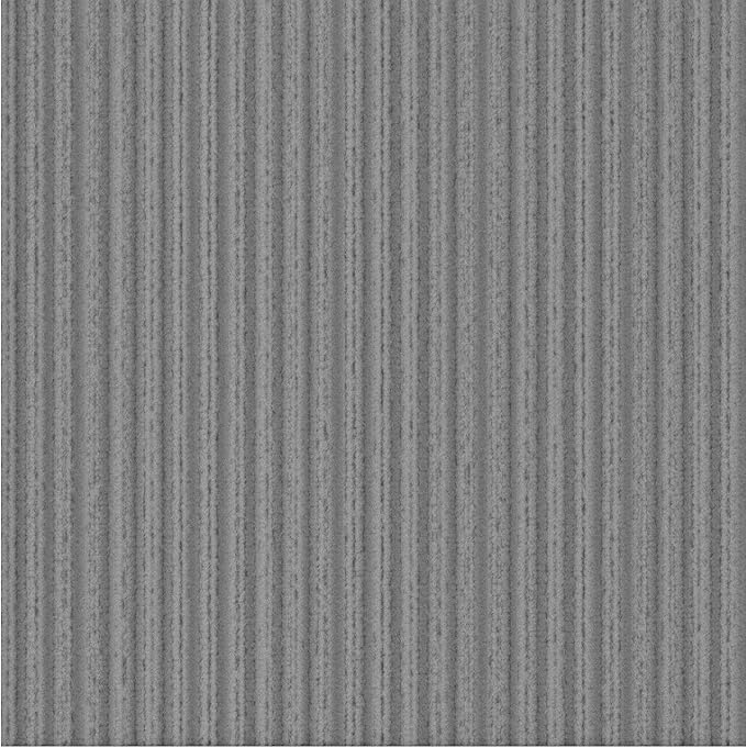 Ottomanson 2'7" x 31' Hallway Runner with Scraper Pile - Extra Durable Non-Slip Rug Mat for Indoor & Outdoor Use - Ideal for Kitchen, Entryway & Garage - High-Traffic Carpet, Gray
