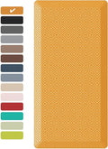 Ophanie Kitchen mats for Floor, 3/4 inch Thick, Kitchen Rugs, 20''x39'' Anti Fatigue Standing Cushioned Mat, Waterproof,Comfort Ergonomic mat for Office, Home, Sink,Orange Non-Slip Bottom