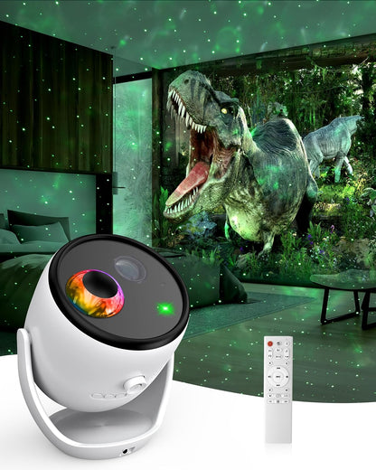 3D Galaxy Projector, Star Projector with 65 Dynamic Scenes, HD Planetarium Projector Night Light with Bluetooth Speaker for Room, Gift for Kids Adults, Relaxing Ambiance