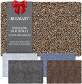 Premium Microfiber Indoor Door Mat – 24"x36" Washable Entry Mat, Non-Slip, Waterproof Backing, Super Absorbent, Low Profile Entryway Doormat for Indoor Entrance