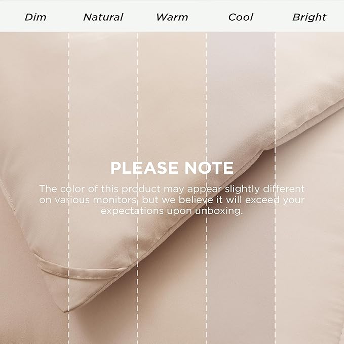 Bedsure Comforter Duvet Insert - Quilted Comforters Oversize Queen Size, All Season Duvet, GentleSoft Down Alternative Bedding, with 8 Tabs, Gifts for Women/Men, Beige, Oversize Queen 98 x 98 Inches
