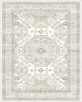 Area Rugs 8x10 for Living Room,Washable Boho 8x10 Area Rugs for Bedroom,Non Slip Carpet for Kitchen, Dining Room, Indoor, Kids Playroom Soft Low-Pile Rug, Thickness 0.2 Inches, Beige/Neutral
