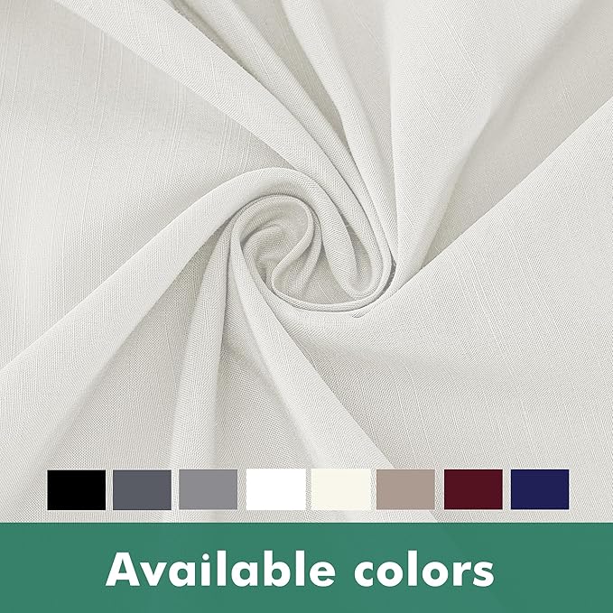Biscaynebay Wrap Around Bed Skirts with Split Corners for Queen Beds 15" Drop, Ivory Adjustable Elastic Dust Ruffles Easy Fit Wrinkle Resistant Silky Luxurious Fabric Machine Washable