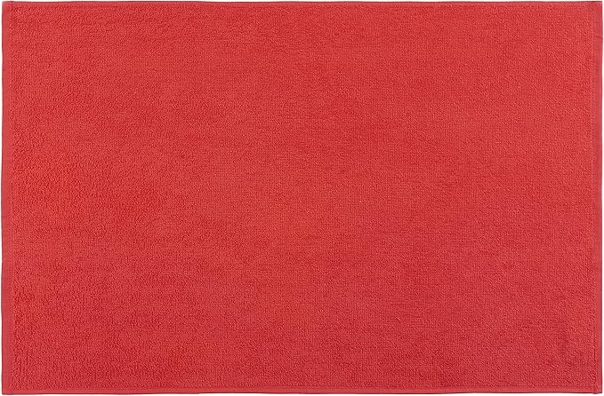 Nautica 100% Cotton Kitchen Towels Set of 3 | 18" X 28" Super Absorbent Reusable Cleaning Cloths, Tea Towels, Hand Towels for Drying Dishes | Red/White Plaid Dish Towels for Kitchen Shops & Bars