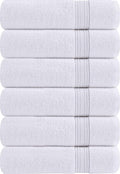 Utopia Towels 72 Pack Premium Hand Towels Set, (16 x 28 inches) 100% Ring Spun Cotton, Ultra Soft and Highly Absorbent 600GSM Towels for Bathroom, Gym, Shower, Hotel, and Spa (White)