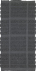 All-Clad Solid Kitchen Towel: Highly Absorbent, Super Soft Long Lasting - 100% Cotton, 17"x30" Tea Towel for Cleaning & Drying Dishes, Pans, Glassware, or Countertops, (1-Pack), Pewter