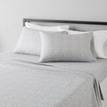 Amazon Basics Lightweight Super Soft Easy Care Microfiber 4 Piece Bed Sheet Set With 14-inch Deep Pockets - King, Grey Cheetah,Printed