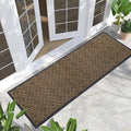 Yimobra Outdoor Runner Rug 72x24, All-Season Waterproof Doormat Outdoor Entrance, Heavy Duty Non-Slip Outside Commercial Grade Door Mat, Easy Clean, Brown