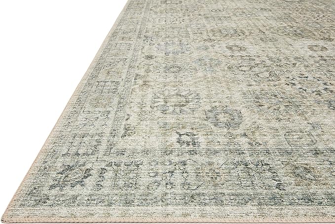 Loloi Skye Collection SKY-14 Natural/Sage 9'-0" x 12'-0" Area Rug