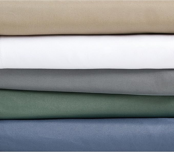 London Fog Garment Washed Solid Comforter Set Blue Microfiber 3-Piece King Comforter Set, Solid Themed, Adult and Teen, Oeko-TEX Certified