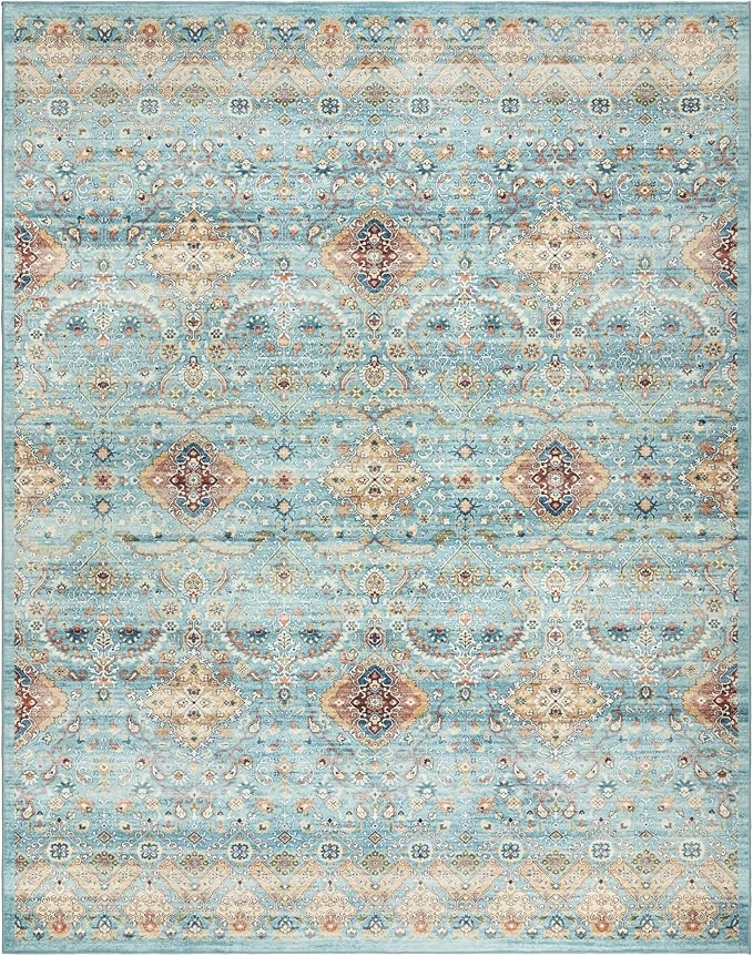 Gertmenian Indoor Boho Accent Rug - 3x5 Small, Non Slip, Super Strong, Ideal for High Traffic Areas in Bedroom, Living Room, Kitchen - Tanis, Sage, 28500
