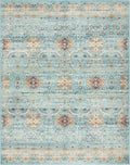 Gertmenian Indoor Boho Area Rug - 6x9 Medium, Non Slip, Super Strong, Ideal for High Traffic Areas in Bedroom, Living Room, Kitchen - Tanis, Sage, 28502