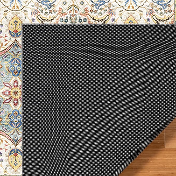 Gertmenian Indoor Bohemian Area Rug - 9x13 Extra Large, Non-Shedding, Ideal for High Traffic in Living Room, Bedroom, Entryway - Moroccan, Beige/Sand, 26830
