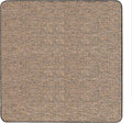 House, Home and More Skid-Resistant Carpet Indoor Area Rug Floor Mat - Black Ripple - 6 Ft X 6 Ft - Non Slip Rubber Backing, Stain Resistant, Dog Friendly, Living Room Bedroom Kitchen Entryway