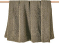 HiEnd Accents Teddy Throw Blanket, 60x90 inch, Dark Oak, Oversized Boucle Throw Blanket, Soft Cozy Classic Chic Casual Heavy Blanket, Modern Rustic Plush Comfy Warm Blanket for Bed, Sofa