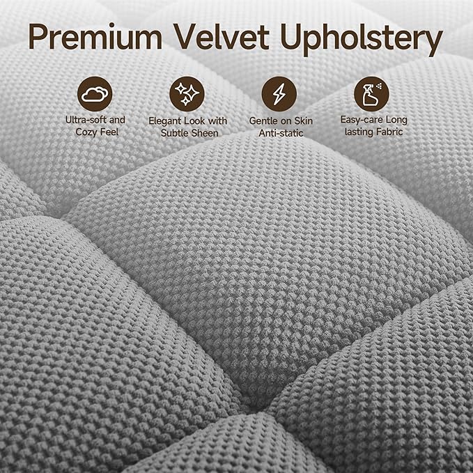 70.9" Chaise Lounge Chair Indoor, Oversized Boucle Upholstered Sofa Bed, Adjustable Backrest Deep Seat Reading Chair, Sofas Couches for Living Room with Storage, Cup Holders & 360° Swivel Side Table