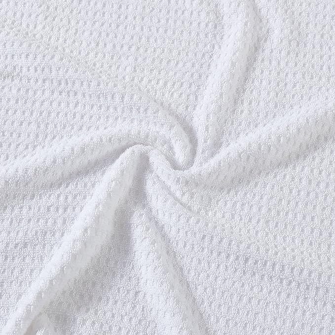 Tommy Bahama - Bath Towels, Highly Absorbent & Soft Bathroom Essentials, Low Linting & Fade Resistant, Oeko-Tex Certified (Northern Pacific White, 2 Piece)