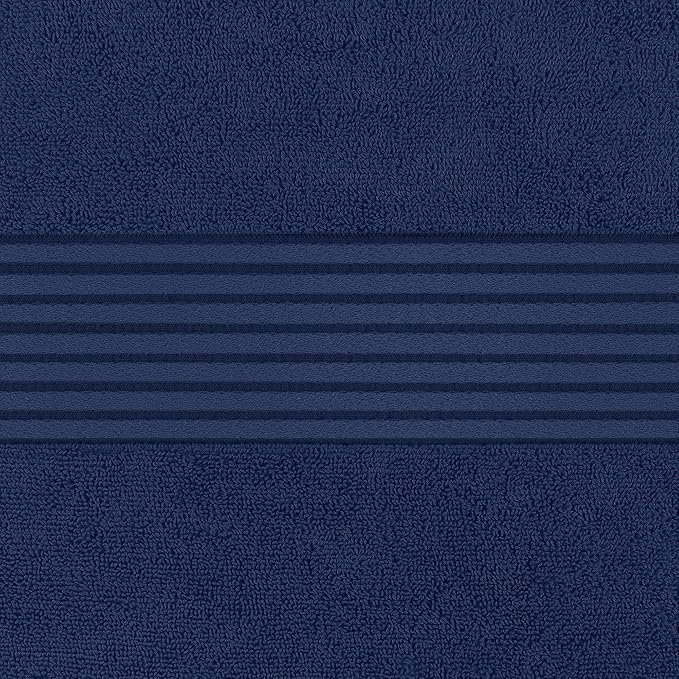 Utopia Towels Extra Large Bath Sheets 2 Pack, 35 by 70 Inches,100% Cotton Highly Absorbent & Quick Dry Bath Towel for Adults, Super Soft Towel, Navy