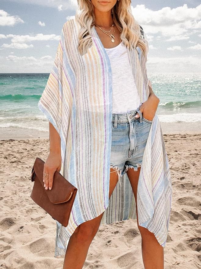 Moss Rose Women Summer Bikini Kimono Bathing Suit Cover Ups for Swimwear