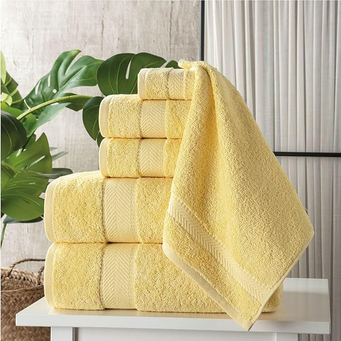 Personalized Towels - Customized Turkish Cotton Towel Set, Monogrammed Towels with Initials, Name & Embroidery, Idea for Weddings, Bridal Showers, Anniversaries, Housewarming, New Home