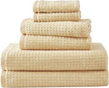 Tommy Bahama - Bath Towels, Highly Absorbent & Soft Bathroom Essentials, Low Linting & Fade Resistant, Oeko-Tex Certified (Northern Pacific Sun Yellow, 6-Piece)