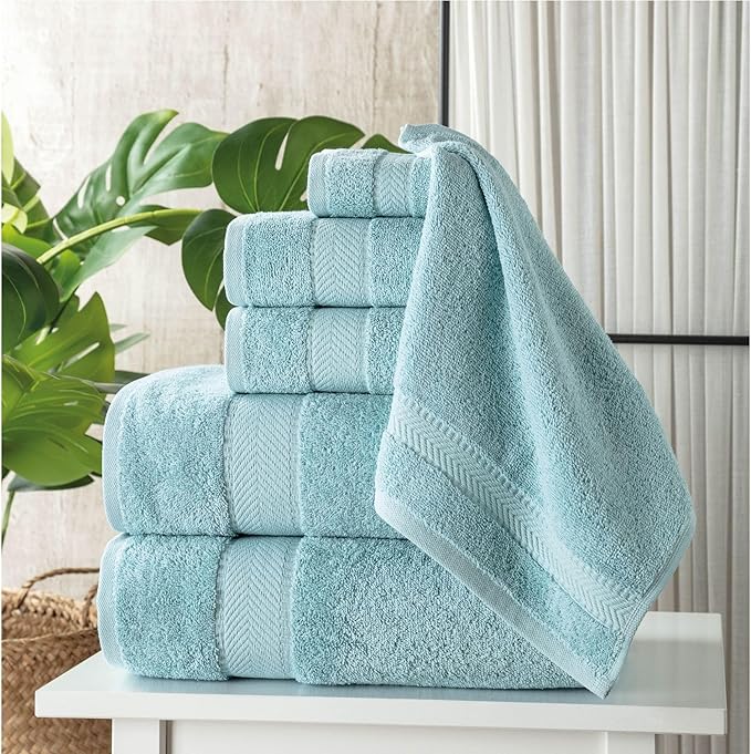 Personalized Towels - Customized Turkish Cotton Towel Set, Monogrammed Towels with Initials, Name & Embroidery, Idea for Weddings, Bridal Showers, Anniversaries, Housewarming, New Home