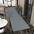 Ottomanson 3'11" x 39' Hallway Runner with Scraper Pile - Extra Durable Non-Slip Rug Mat for Indoor & Outdoor Use - Ideal for Kitchen, Entryway & Garage - High-Traffic Carpet, Gray