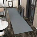 Ottomanson 3'11" x 19' Hallway Runner with Scraper Pile - Extra Durable Non-Slip Rug Mat for Indoor & Outdoor Use - Ideal for Kitchen, Entryway & Garage - High-Traffic Carpet, Gray