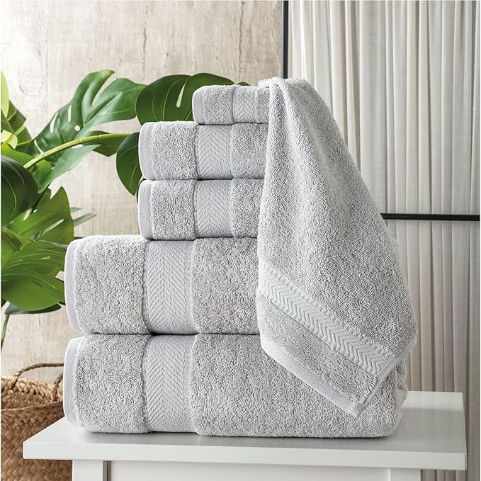 Personalized Towels - Customized Turkish Cotton Towel Set, Monogrammed Towels with Initials, Name & Embroidery, Idea for Weddings, Bridal Showers, Anniversaries, Housewarming, New Home