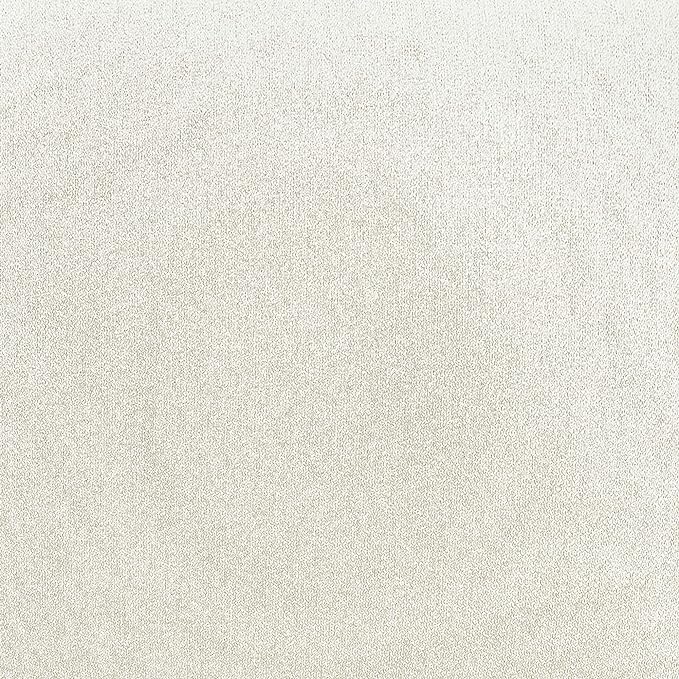 Amazon Basics Small Ottoman Foot Rest, Mid-Century Modern X Square Polyester Foot Stool, Linen, Ivory White, 18"D x 19.8"W x 18.3"H