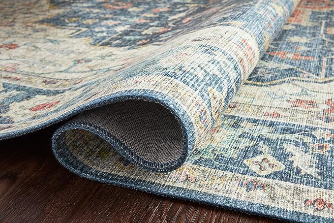 Loloi Skye Collection SKY-12 Ocean/Multi 2'-6" x 12'-0" Runner Rug