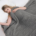 Electric Heated Blanket Queen 84×90 Dual Control, 6 Heating Settings & 1-10H Auto Off, Double Sided Plush Sherpa Ultra-Soft Warm Thick, Machine Washable, Fast Heating, Home Office Light Gray