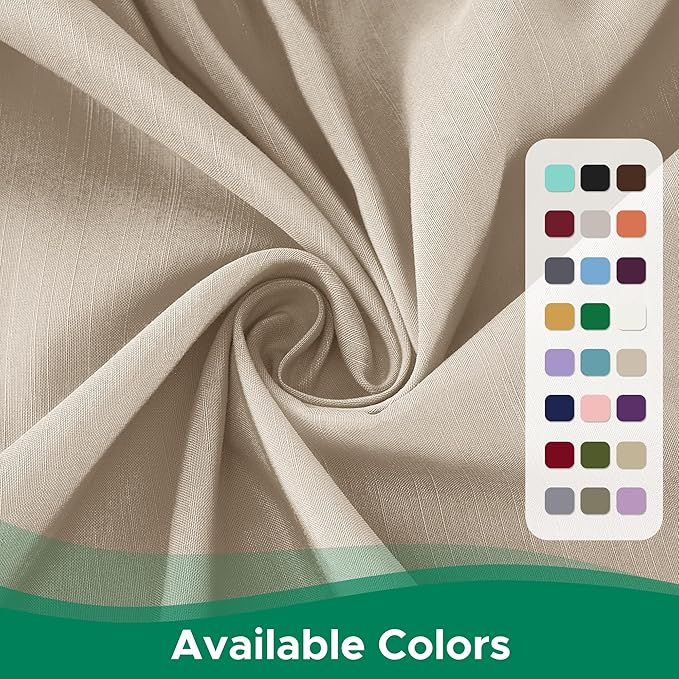 Biscaynebay Wrap Around Bed Skirts for King & Cal King Beds 16" Drop, Light Camel Adjustable Elastic Dust Ruffles Easy Fit Wrinkle & Fade Resistant Silky Luxurious Fabric Solid Machine Washable