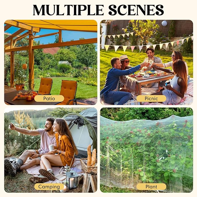 4 Corners Mosquito Net for Mosquiteros para Camas Bed Canopies Netting Bed Drapes Rectangular Mosquito Mesh for Camping Home Outdoor Travel(White A,L79 X W71 X H67 Inch,No-Opening)