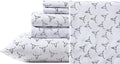 Wrangler - Twin Bed Sheets, Ultra-Soft & Lightweight Bedding with Matching Pillowcase, Lightweight Bed Set for All Season Comfort, Oeko-Tex Certified (Steer Skulls Black)