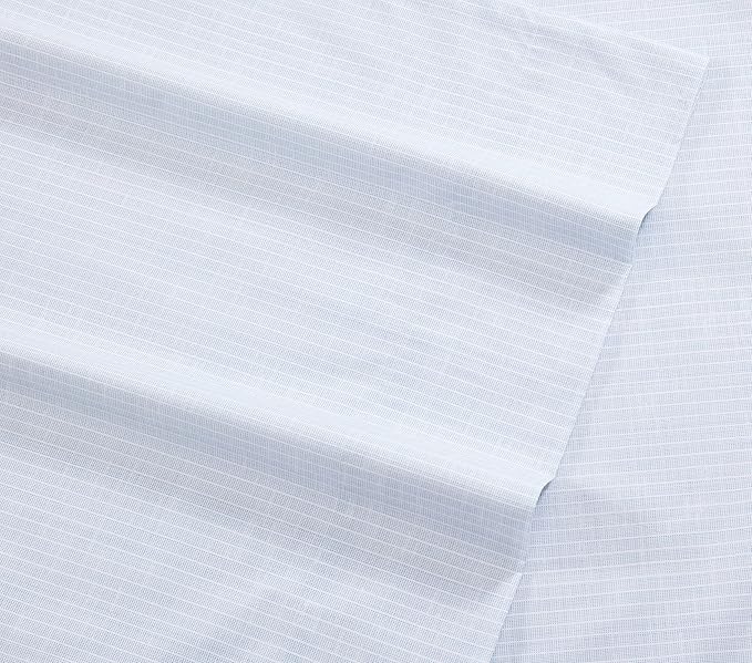 Tommy Bahama - Queen Sheets, Cotton Percale Bedding Set, Crisp & Cool, Stylish Bedding Set (Ala Moana Stripe Blue, Queen)