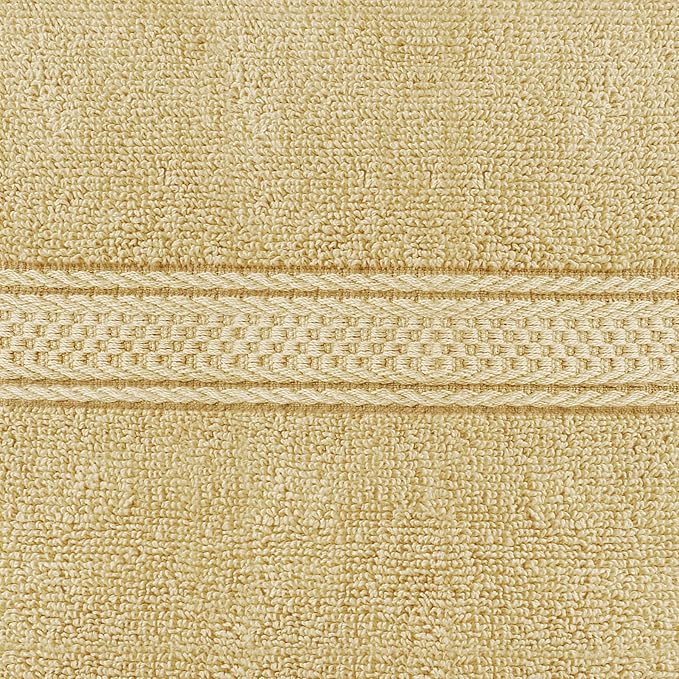 Utopia Towels 6 Pack Premium Hand Towels Set, 16 by 28 inches, 100% Ring Spun Cotton, Ultra Soft and Highly Absorbent 600GSM Towels for Bathroom, Gym, Shower, Hotel, and Spa, Beige