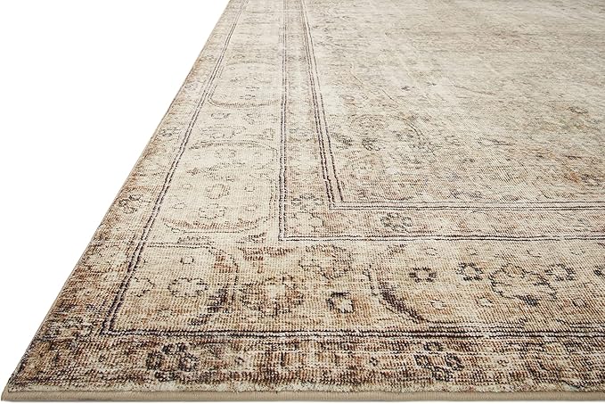 Loloi Margot Collection MAT-01 Antique/Sage 7'-6" x 9'-6" Area Rug feat. CloudPile, No-Shed Easy Clean Large Patterned Area Rug for Living Room, Bedroom, Dining Area